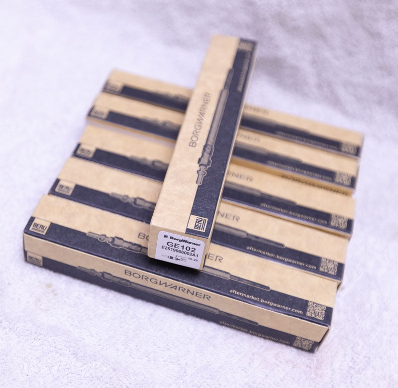 BMW Glow Plug for M57N & M57N2 - BorgWarner (BERU) 12237786869 (Set of 6)