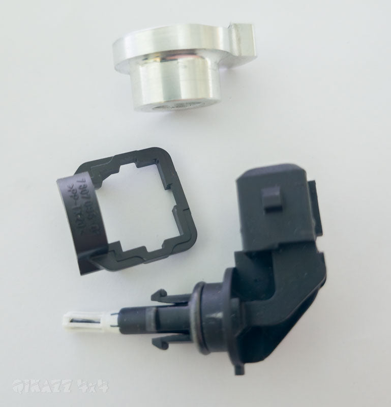 BMW Stainless Inlet Air Temperature Boss & Protection Clip for M57N2 with Hella Sensor | QIKAZZ 4x4 & Camping