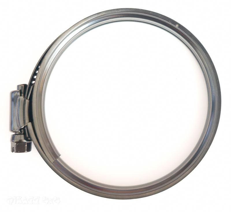 Aeroflow 58-75mm Constant Tension Dual Bead Black Stainless Hose Clamp