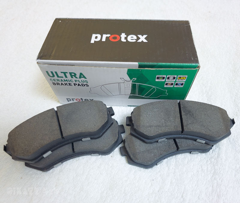 Protex 4wd Ultra Ceramic Plus Rear Brake Pads Set for Nissan Patrol GU Y61 | Protex