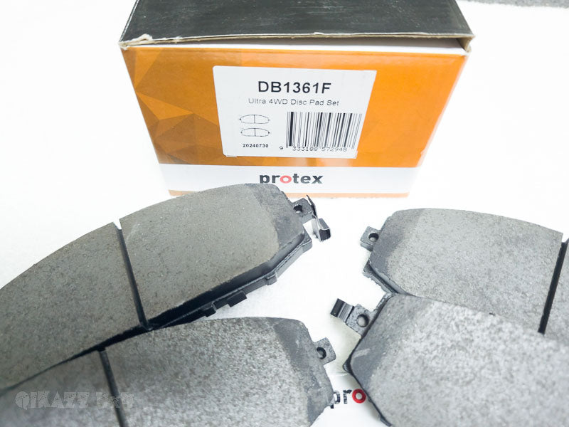 Protex 4wd Ultra 4wd Front Brake Pads Set for Nissan Patrol GU Y61