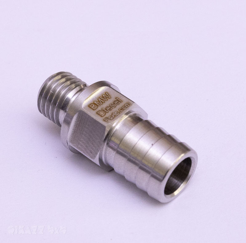 CP3 1/2" barbed inlet feed line 304SS Will fit BMW CP3