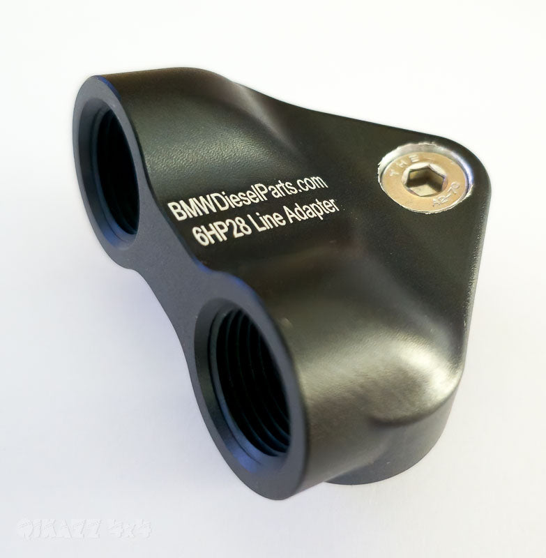 BMW Gearbox ZF 6HP19 6HP26 6HP28 Oil Cooler Adapter Aluminium Transmission E90 E70