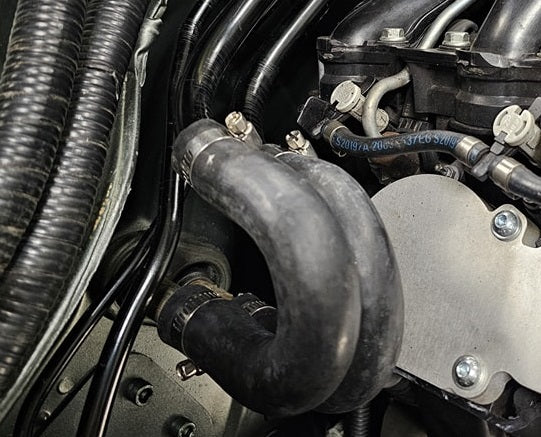 Mackay Heater Hose 180 degree bend, suits Nissan Patrol GQ | Mackay Rubber