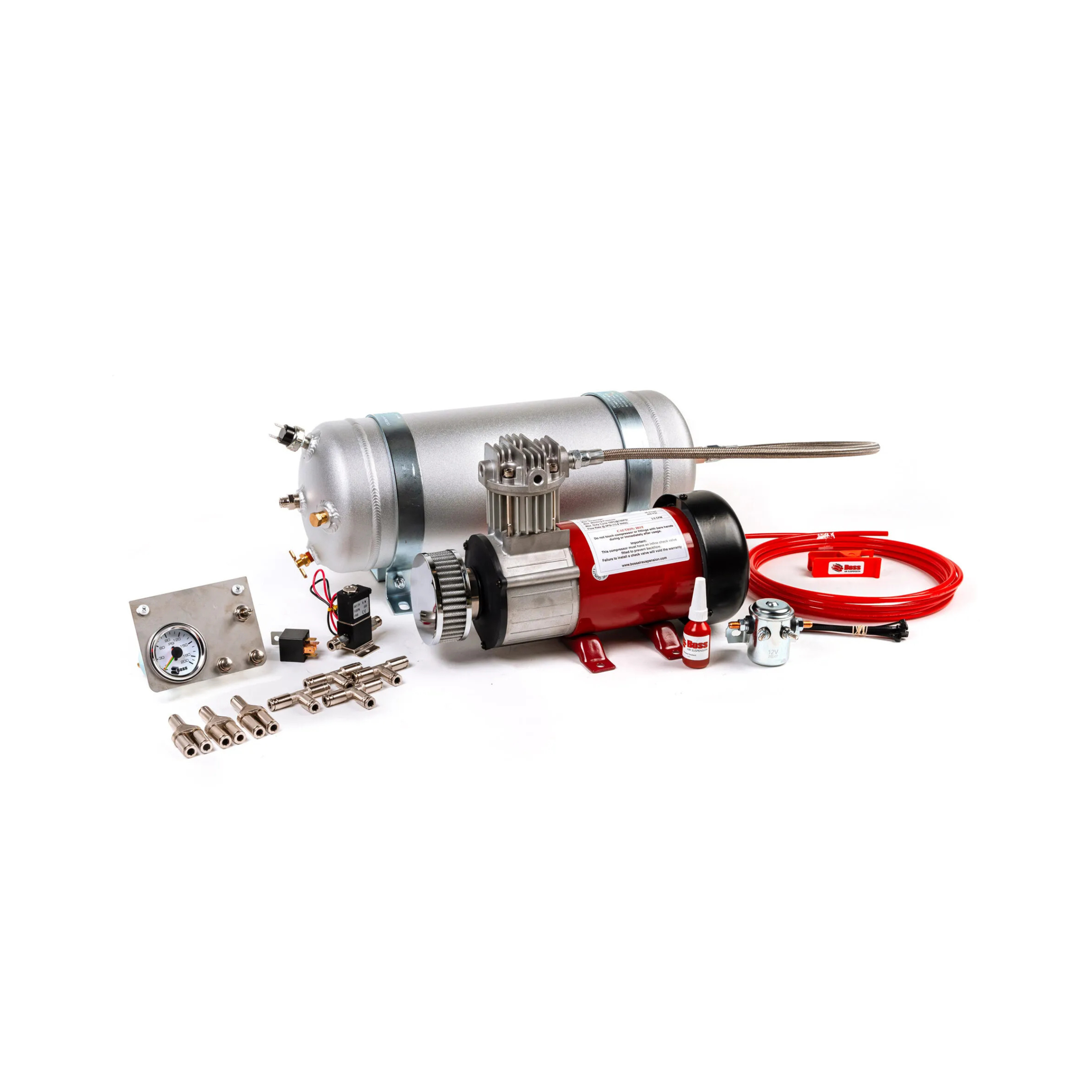 Boss Air Master Onboard Air Kit - PX07 Compressor + 9 Litre Air Tank