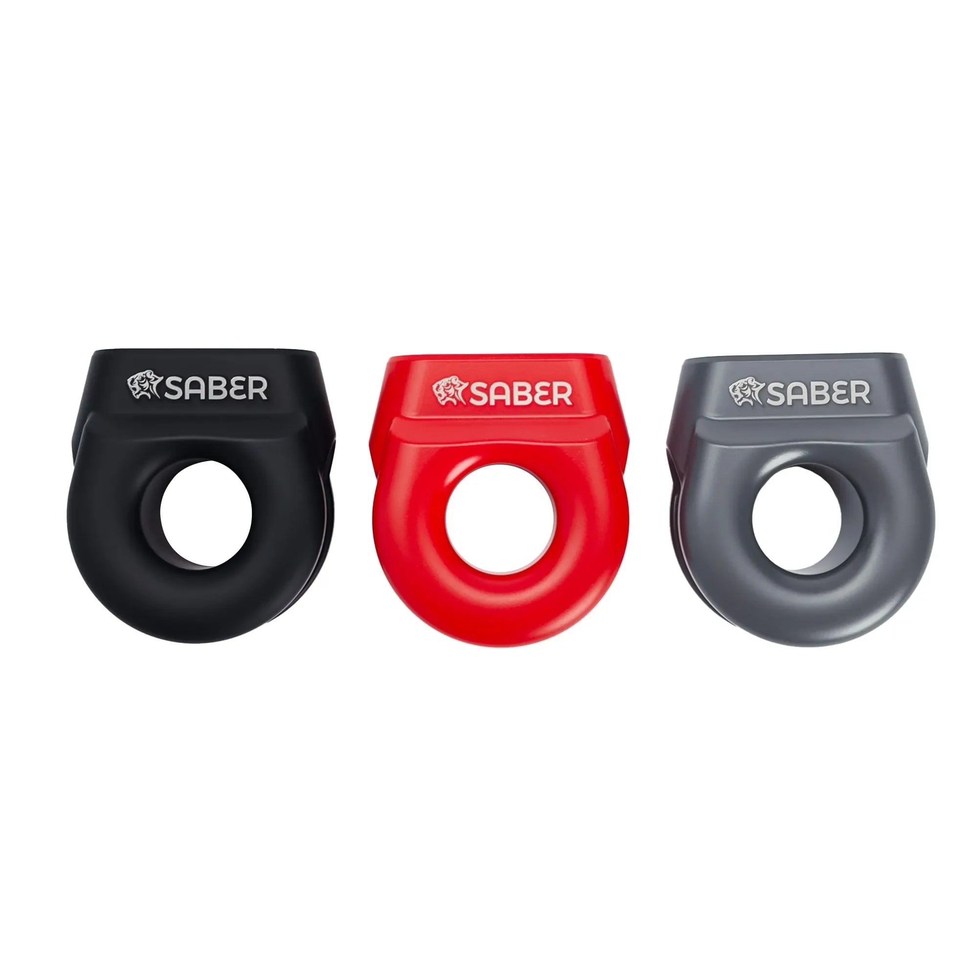 Saber Offroad 6061 Aluminium Spliced Winch Thimble V2 – Cerakote Red *UPDATED DESIGN*