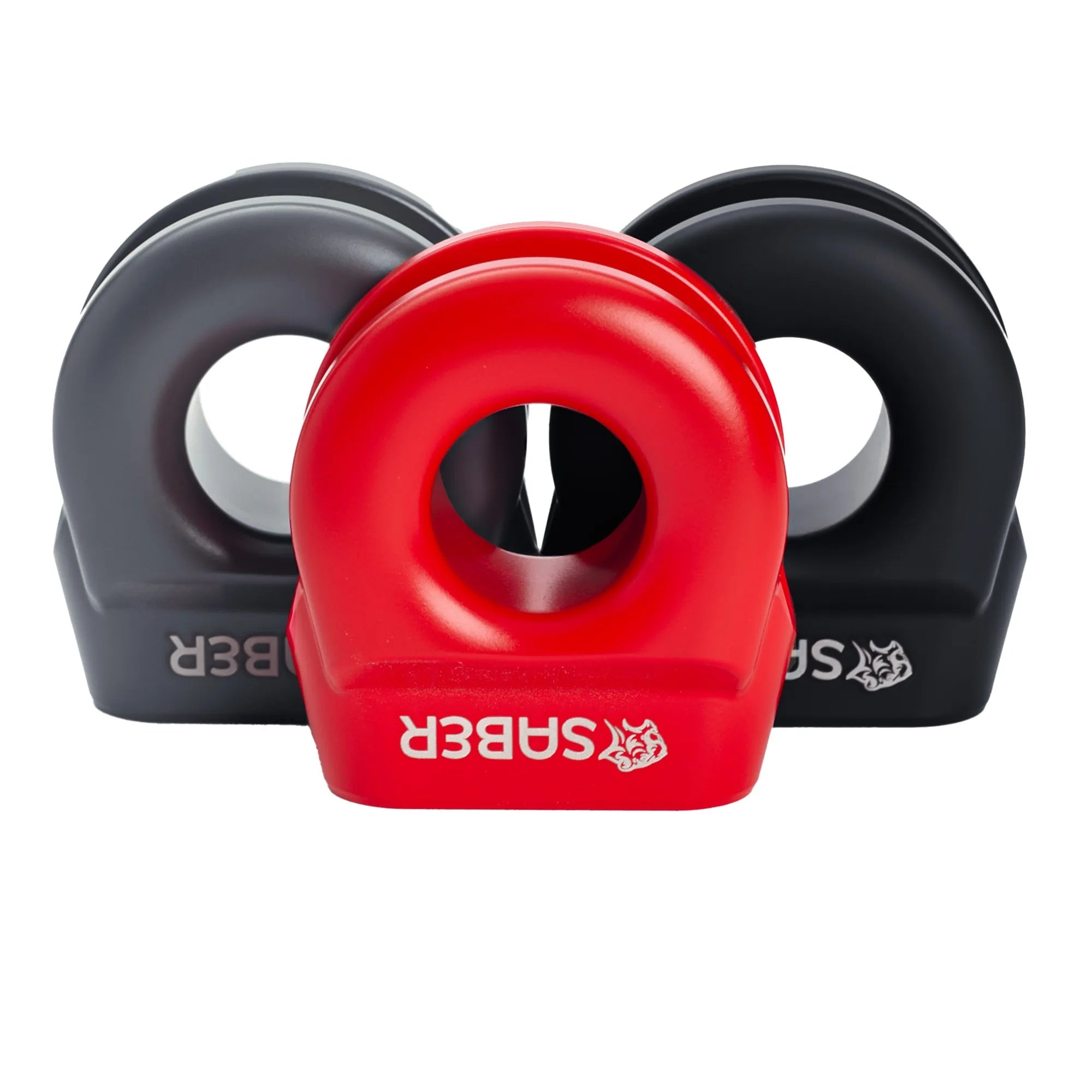 Saber Offroad 6061 Aluminium Spliced Winch Thimble V2 – Cerakote Black *UPDATED DESIGN*