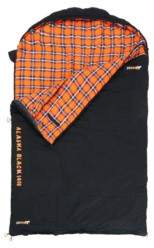 23Zero Alaska Black Sleeping Bag 1600 -10c | 23Zero