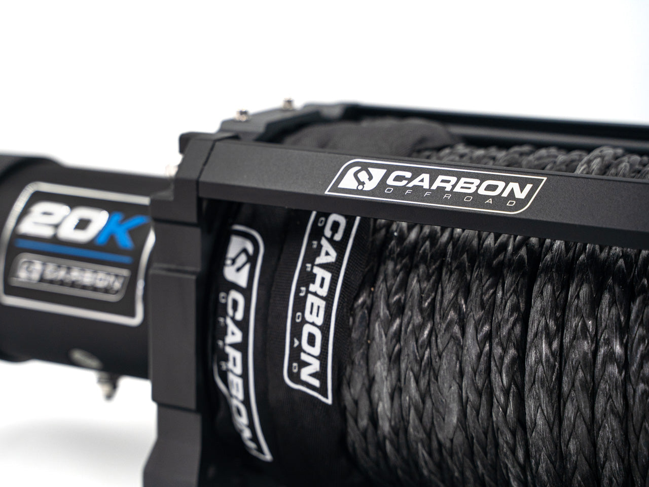 Carbon Scout Pro - 20000lb Extreme Duty Truck Winch 24V | Carbon Offroad
