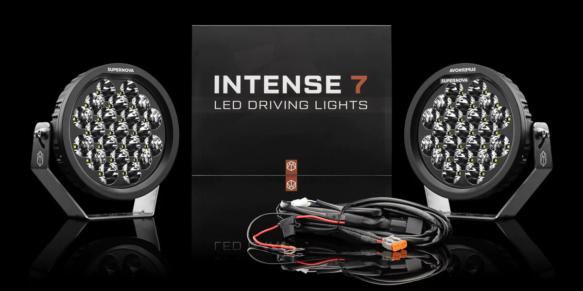 Supernova Intense 7" V2.0 LED Driving Lights - PAIR