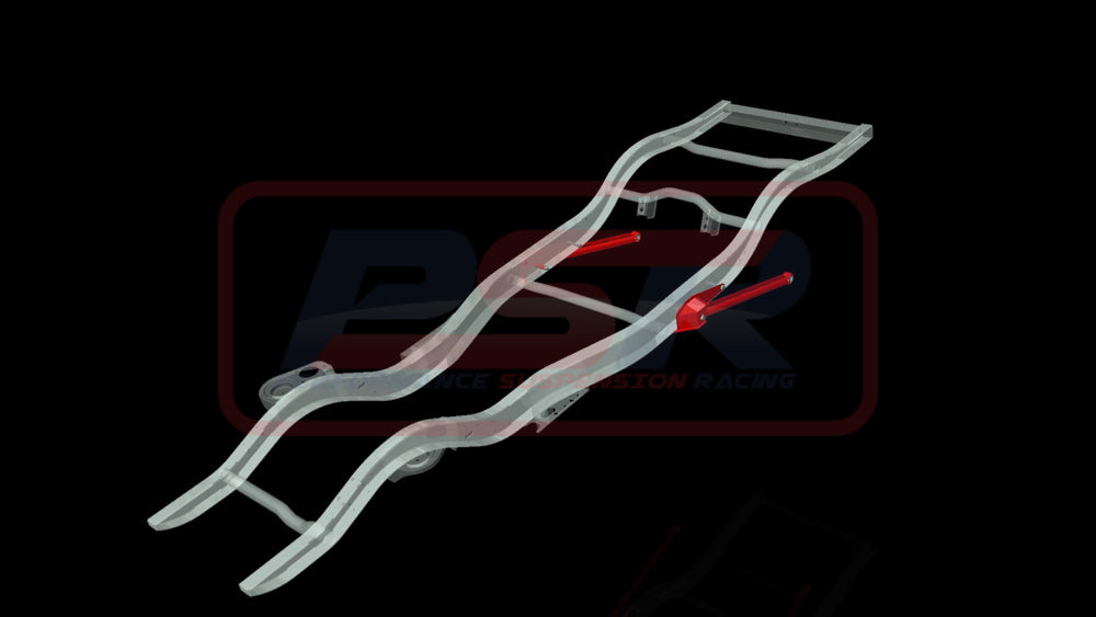 PSR Nissan Patrol GQ-GU Rear Long Arm Kit fixed length