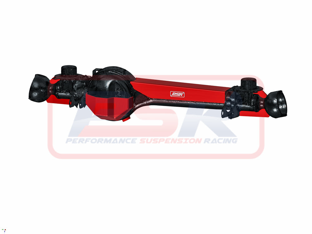 PSR Nissan Patrol GQ-GU Front Diff Brace and Center Guard Set (Complete weld on system)