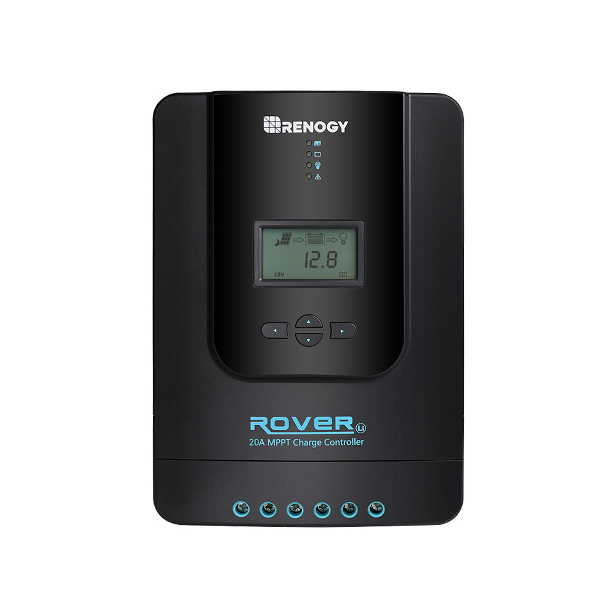 Renogy Rover Li 20 Amp MPPT Solar Charge Controller with Bluetooth Module | Renogy