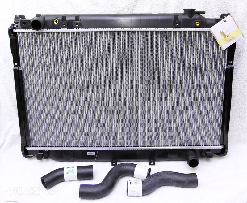 Adrad Alloy / Plastic Radiator for Toyota Landcruiser 80 Series Manual Petrol 92-98 FZJ80 | Adrad
