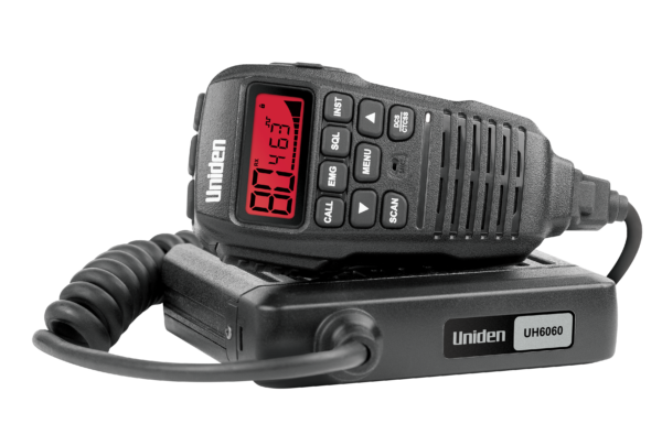 Uniden UH6060 Escape Pack Mini Compact UHF CB Mobile With Remote Speaker Microphone and 6.6dBi Antenna | Uniden