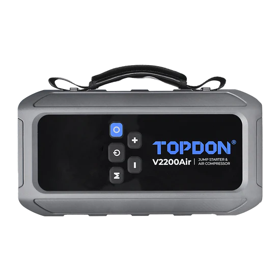 Topdon 2-In-1 Jump Starter and Tire Inflator V2200Air | Topdon