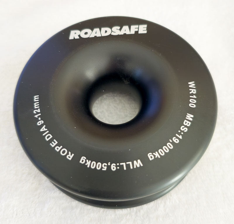 Roadsafe 4wd Recovery Winch Ring 100mm WLL 9,500kg - Black