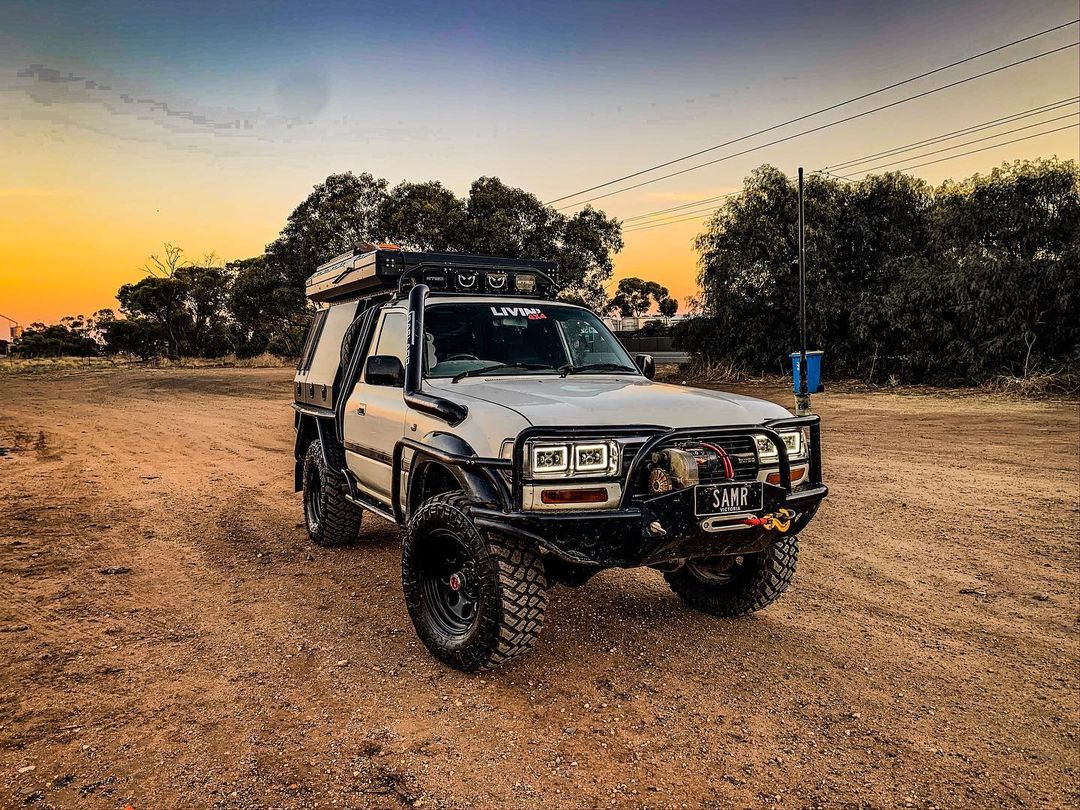 JTX Lighting 4×6″ LED Headlights - 4 Lights for Toyota Landcruiser 80 Series | JTX Lighting