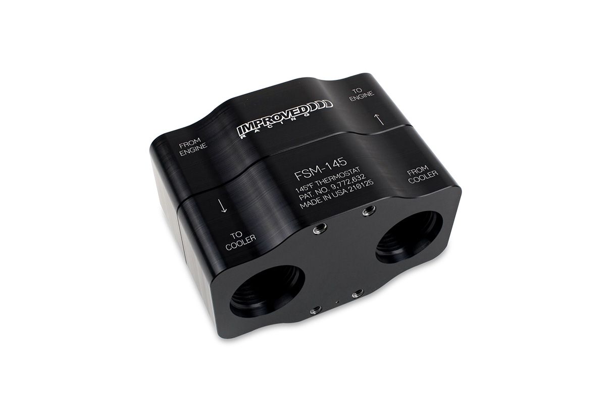 Improved Racing 6HP & 8HP High-Flow Engine & Transmission Oil Cooler Thermostat w/AN8 fittings | Improved Racing