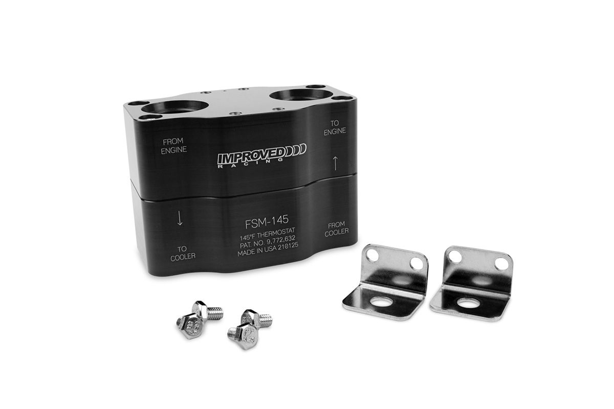 Improved Racing 6HP & 8HP High-Flow Engine & Transmission Oil Cooler Thermostat w/AN8 fittings | Improved Racing