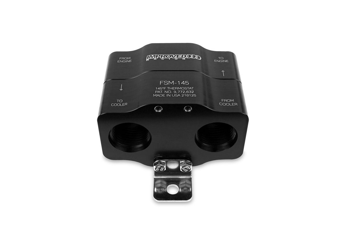 Improved Racing 6HP & 8HP High-Flow Engine & Transmission Oil Cooler Thermostat w/AN8 fittings | Improved Racing