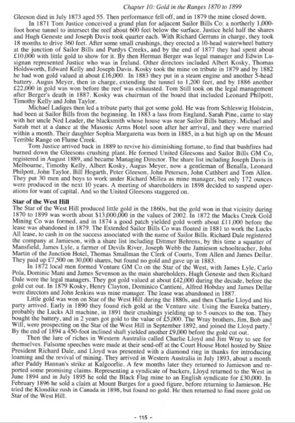 Gold in the Ranges | Adventurer Maps