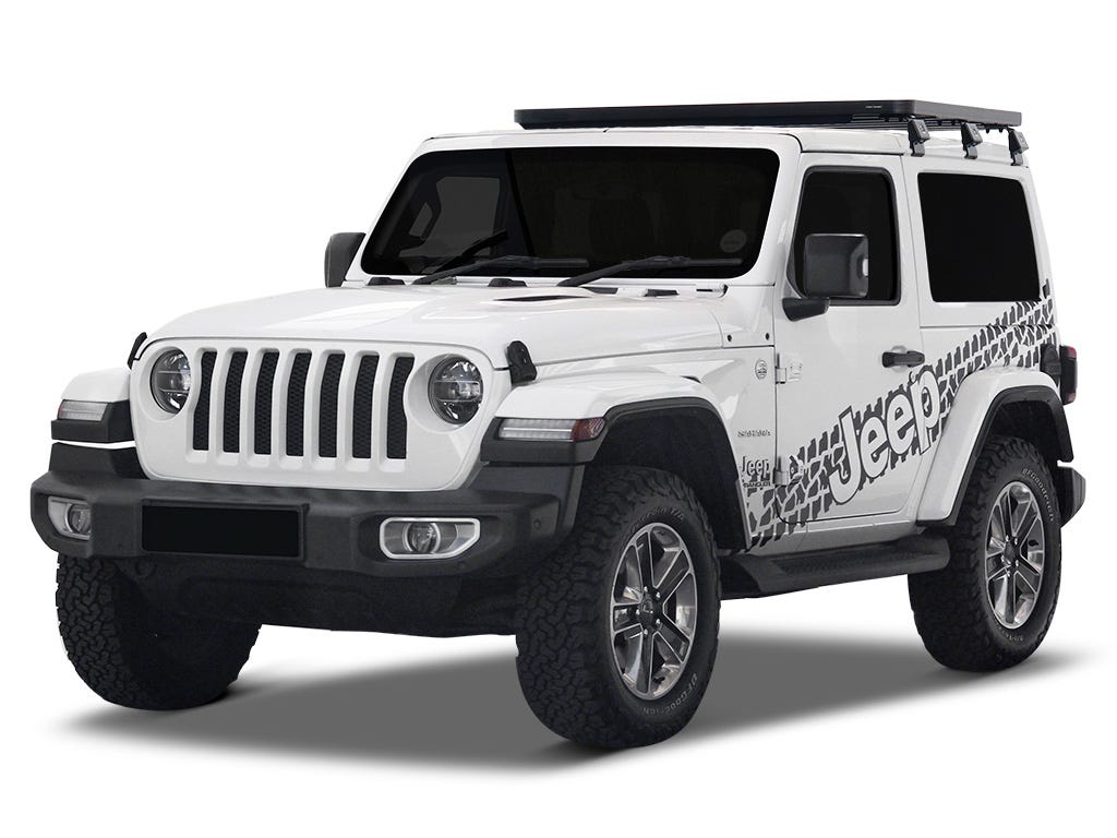 Jeep Wrangler JL 2 Door (2018-Current) Slimline II 1/2 Roof Rack Kit | Front Runner