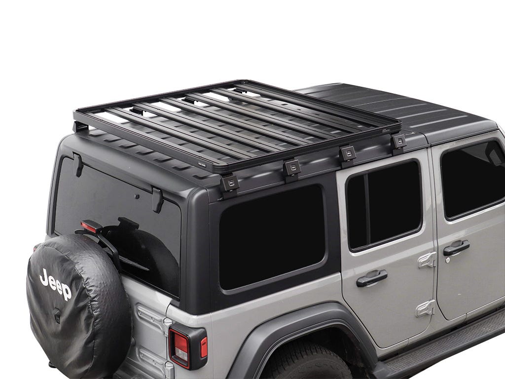 Jeep Wrangler 4xe (2021-Current) Slimline II 1/2 Roof Rack Kit | Front Runner