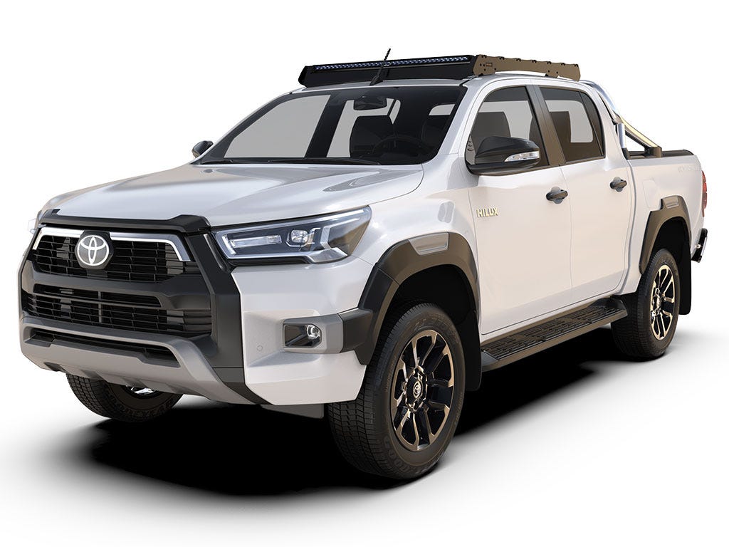 Toyota Hilux (2016-Current) Slimsport Roof Rack Kit Light Bar Ready