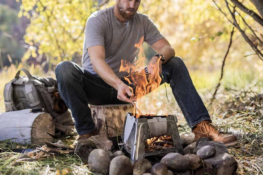 Barebones Portable Fire Pit with Carry Bag