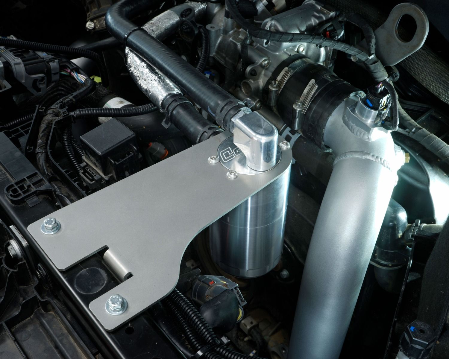 HPD Oil Catch Can for Ford Next-Gen Ranger / Everest & NF Amarok 3.0Lt V6 Diesel 2022 +