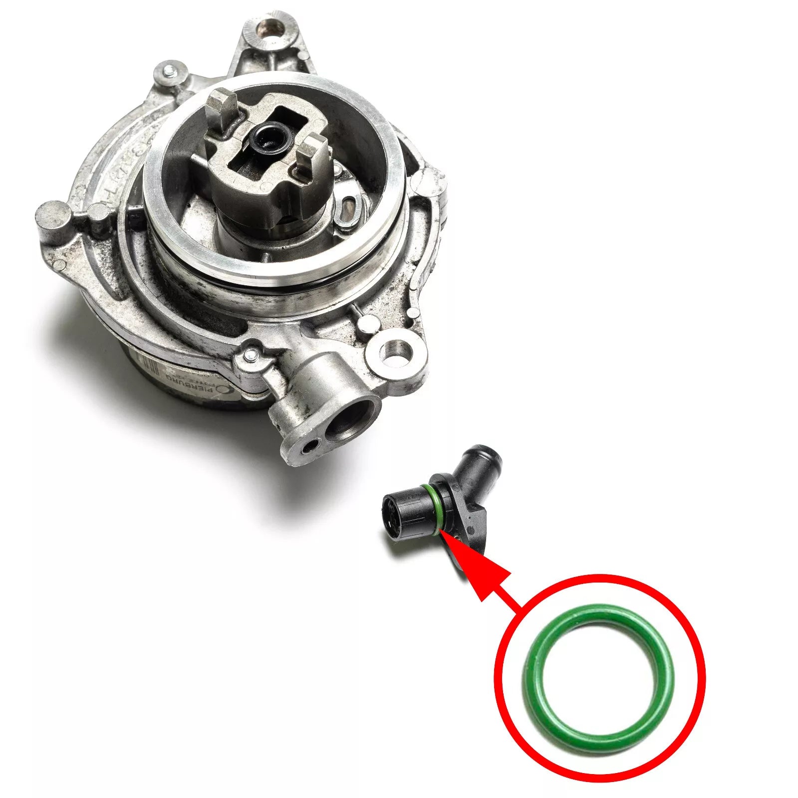 BMW Vacuum Pump Seal / Repair Kit for M57N & M57N2- Master Inventory | QIKAZZ 4x4 & Camping