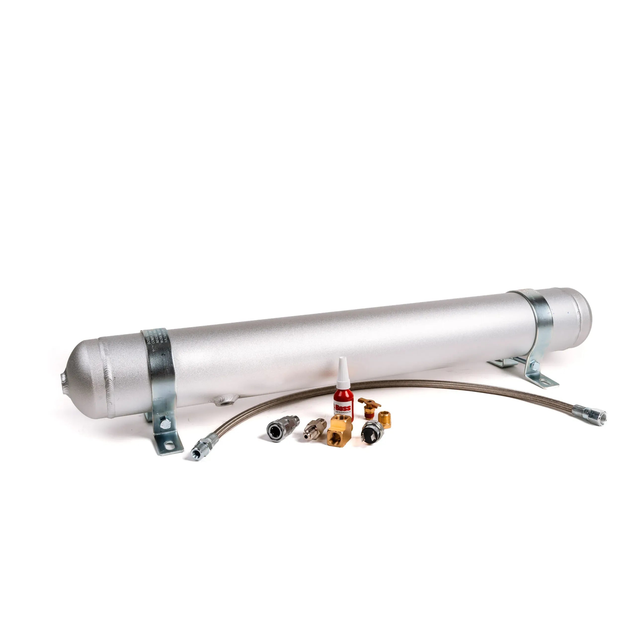 Boss Air Alloy 6 Litre Air Tank with 3 Ports Package
