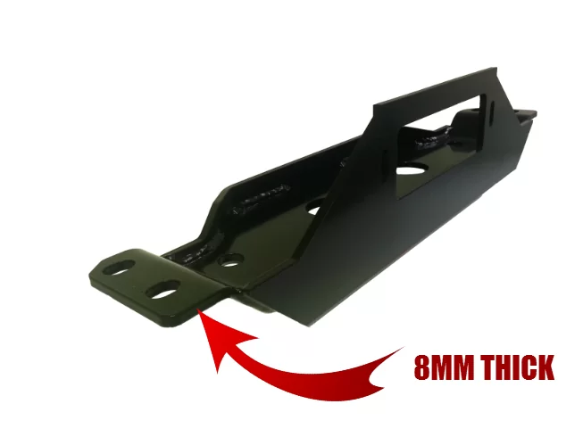Winch Cradle for Nissan GU Patrol with Genuine Alloy Bullbar | Aussie Offroad
