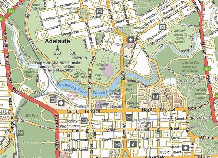 Hema Australia Handy Map | Hema