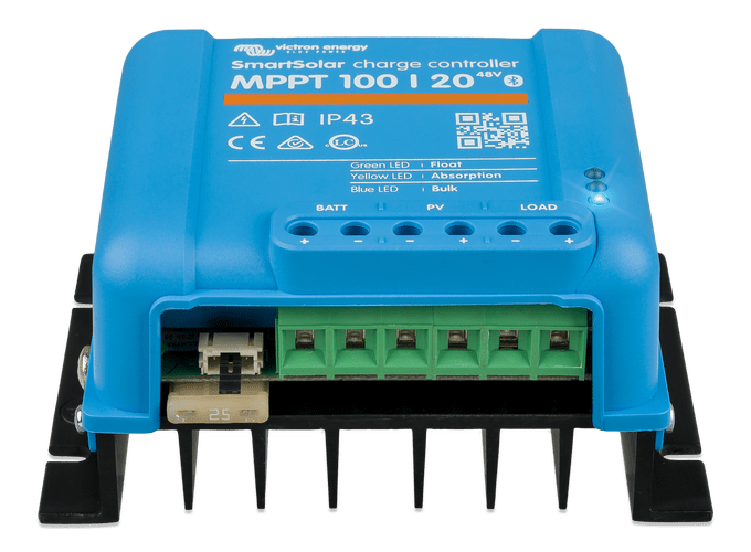Victron Energy SmartSolar MPPT 100/20 (Up to 48v-20A) Bluetooth Solar Charge Controller | Victron Energy