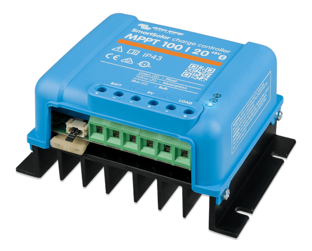 Victron Energy SmartSolar MPPT 100/20 (Up to 48v-20A) Bluetooth Solar Charge Controller | Victron Energy