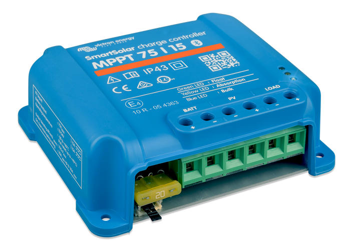 Victron Energy SmartSolar MPPT 75/15 (12/24-15A) Bluetooth Solar Charge Controller | Victron Energy