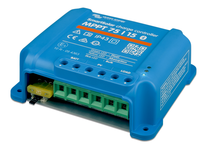 Victron Energy SmartSolar MPPT 75/15 (12/24-15A) Bluetooth Solar Charge Controller | Victron Energy