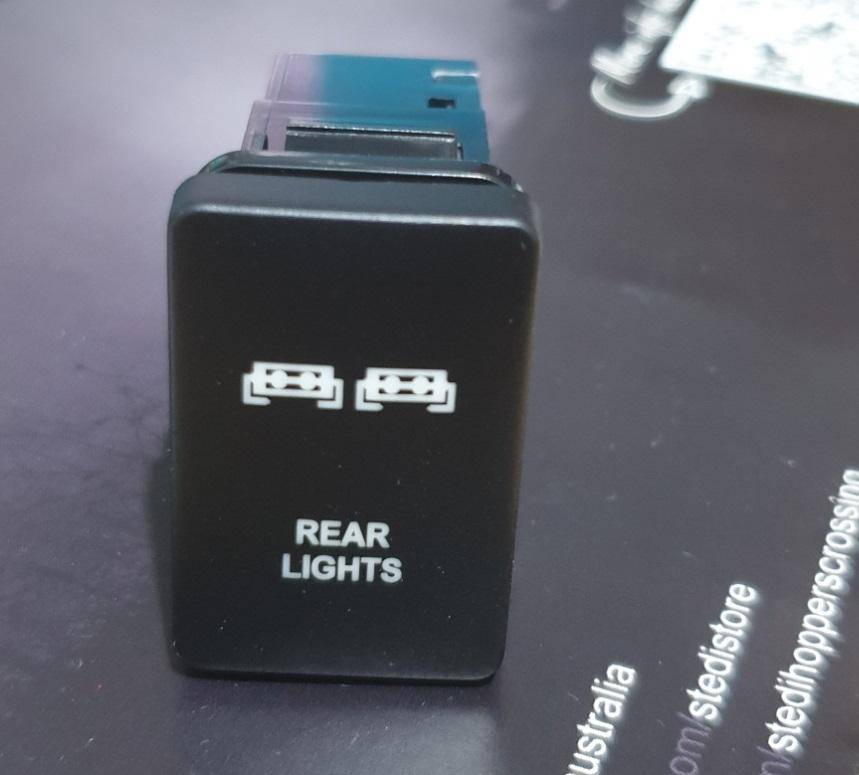 Stedi Switch - Rear Lights - Short Type Push Switch to suit Toyota | Stedi