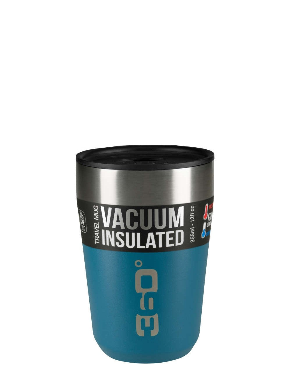 360 Degrees Vacuum Insulated Stainless Travel Mug - Regular Size - Denim | 360 Degrees