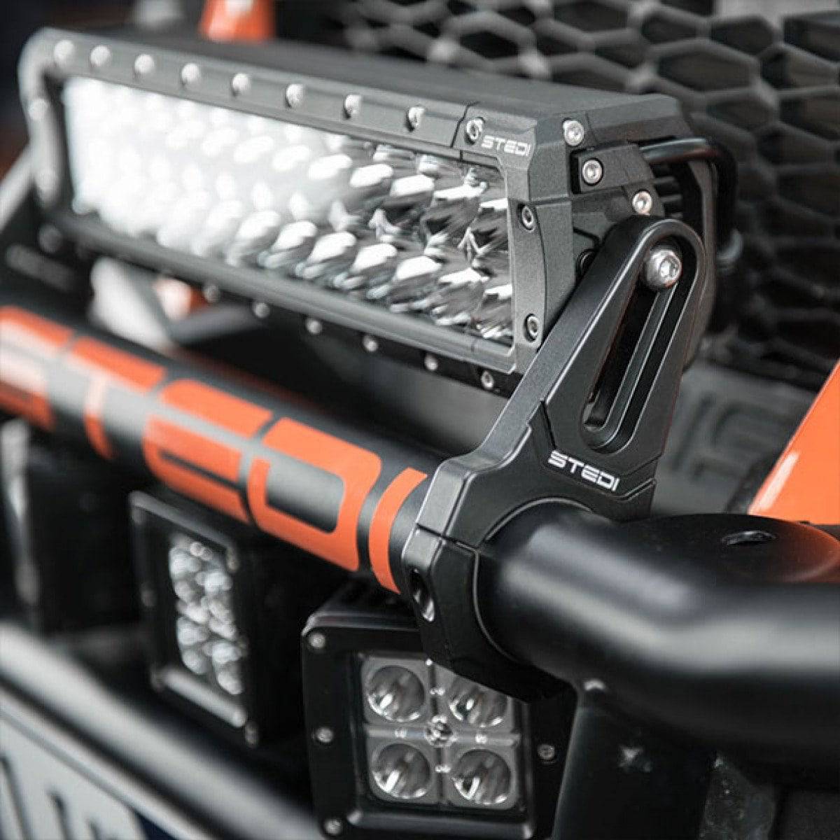 Stedi 49mm - 51mm Vice Clamp Bull Bar Brackets | Stedi