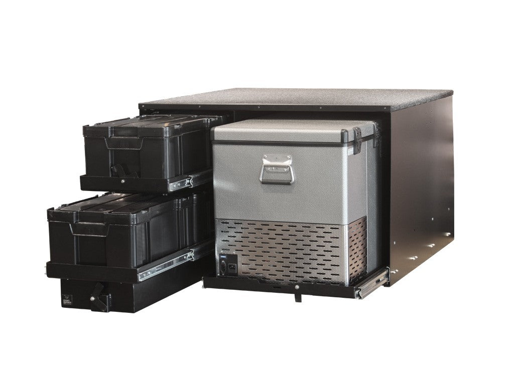 4 Cub Box Drawer AND Fridge Slide Combo - by Front Runner | Front Runner
