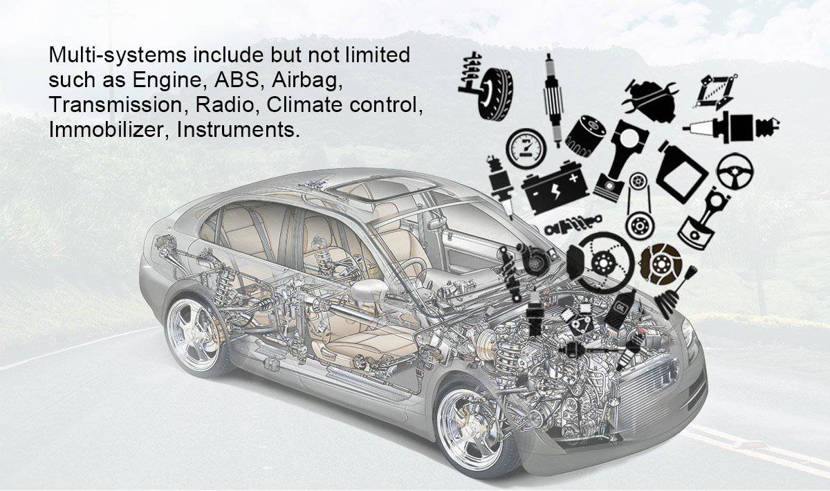 Autophix 9610 OBDII+VAG PRO Professional Diagnostic Tool | Autophix