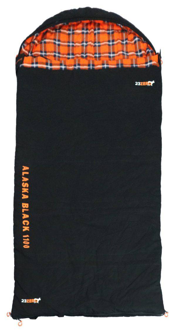 23Zero Alaska Black Sleeping Bag 1100 -10c | 23Zero