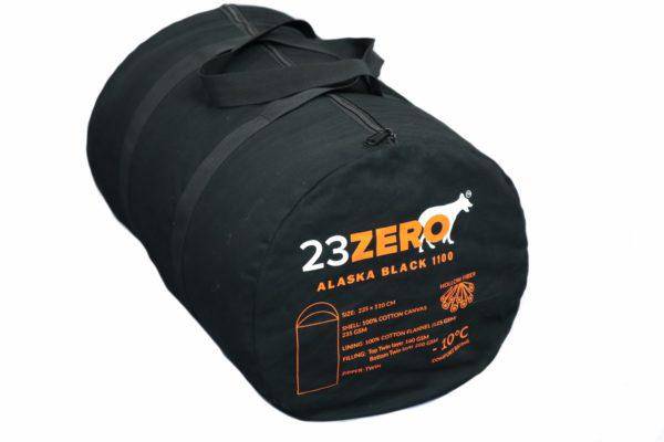 23Zero Alaska Black Sleeping Bag 1100 -10c | 23Zero