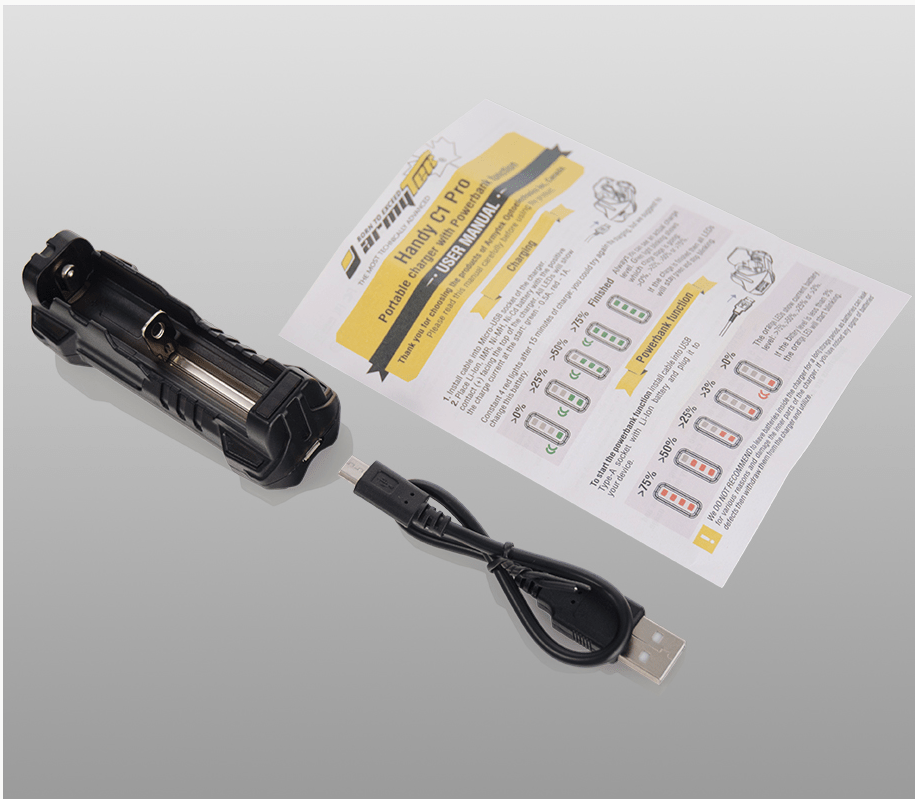 Armytek Handy C1 Charger | Armytek