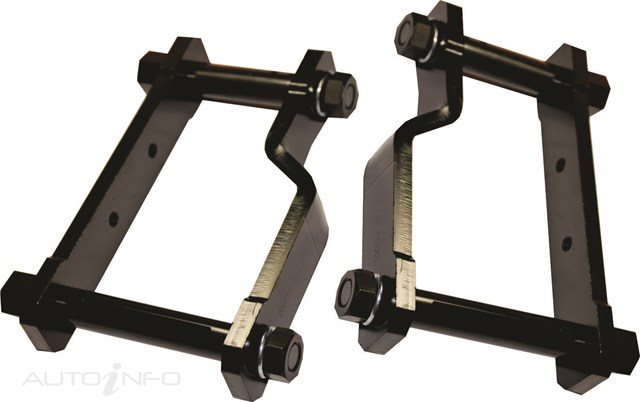 Roadsafe 4wd 50mm Extended Shackle Pair for Toyota Hilux GUN26 2015-On | Roadsafe