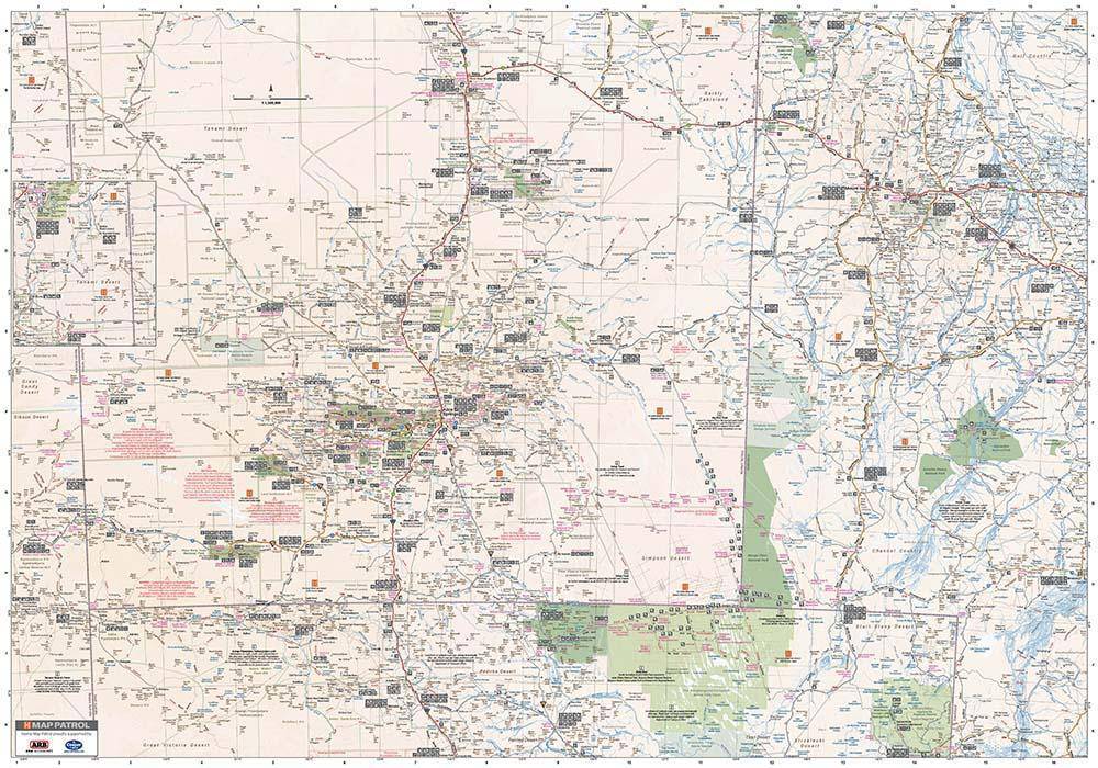 Hema Central Australia Map 11th Edition | Hema