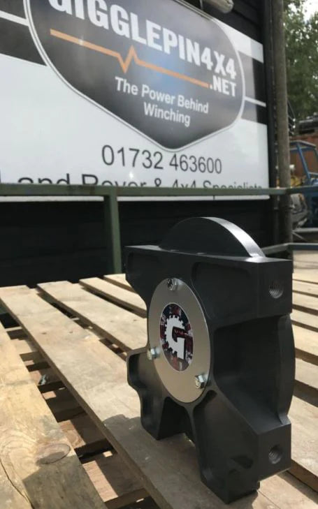 Gigglepin Drum Support Plate Upgrade for Warn 8274 with end bush | Gigglepin